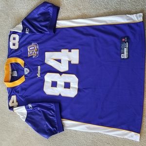 Vikings Moss#84 Jersey